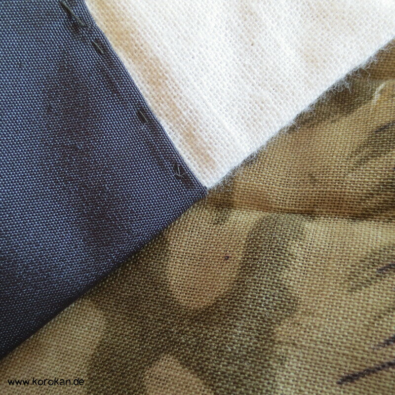 Tiger und Drache Juban Unterkimono, Wollmuslin