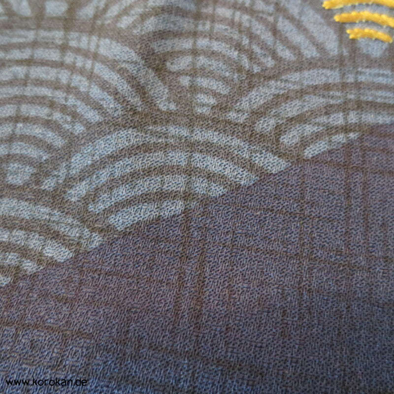 Segaiha Wellen Homongi Kimono, neu