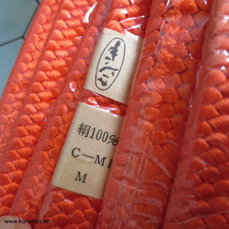 uni orange Obijime, Seide, neu