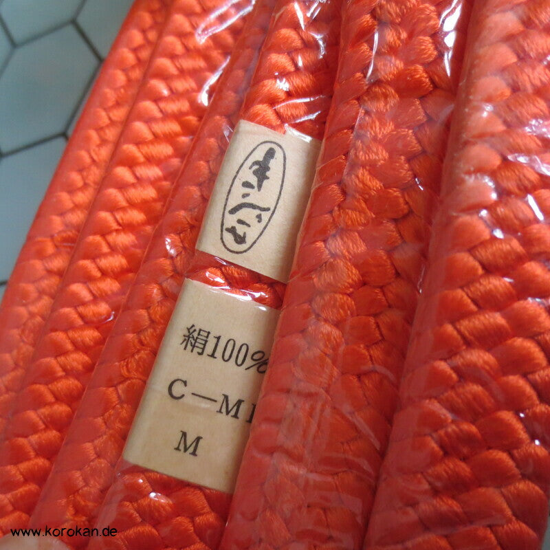 uni orange Obijime, Seide, neu