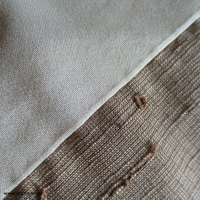 helle Fushi Tsumugi Haori Männer Kimono Jacke, Fuji San Futter