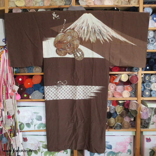 Fuji San Juban Unterkimono, Seide