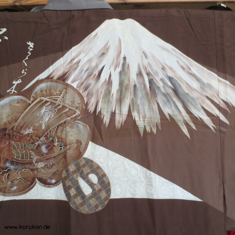 Fuji San Juban Unterkimono, Seide