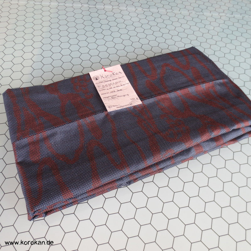 Wellen Tsumugi Seiden Kimono, Japan Komon Alltag