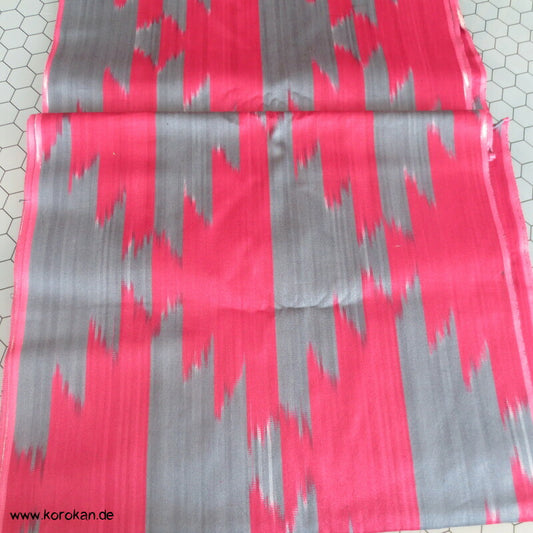 usbekischer dicker schwerer Ikat Stoff - Futon Bezugsstoff