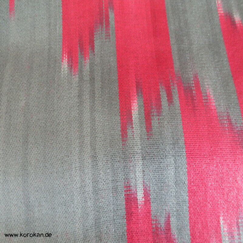 usbekischer dicker schwerer Ikat Stoff - Futon Bezugsstoff