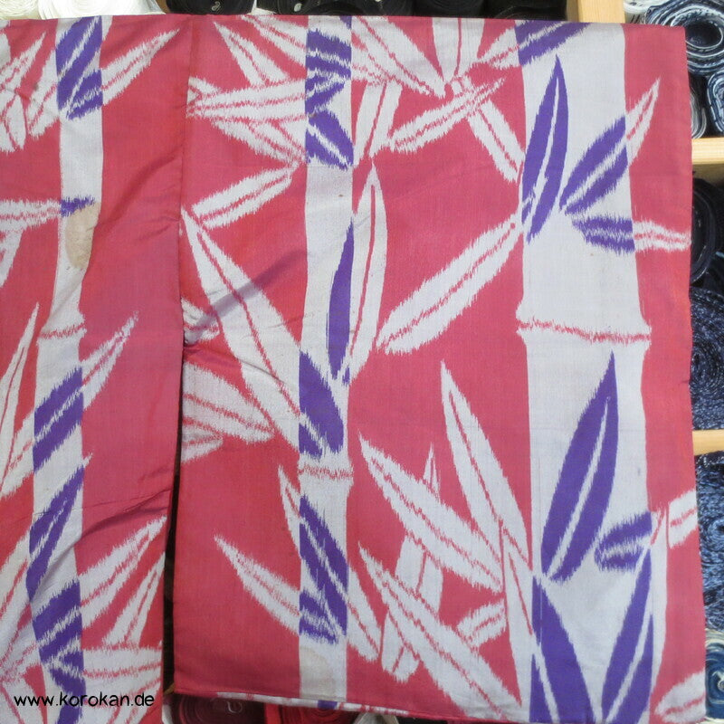 Bambus Meisen Komon Kimono - nur als Material