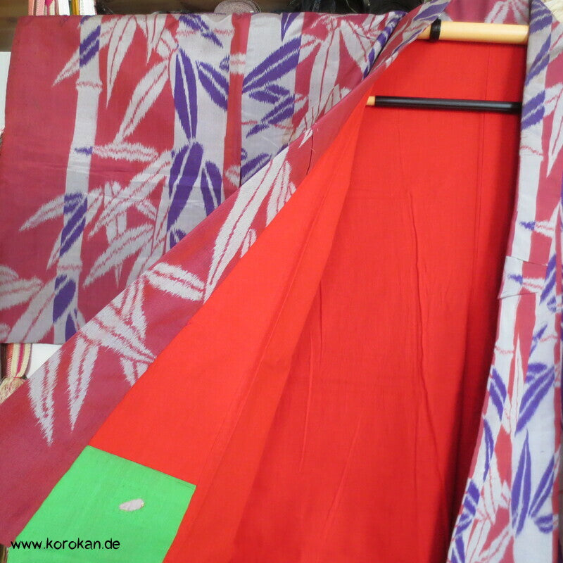 Bambus Meisen Komon Kimono - nur als Material