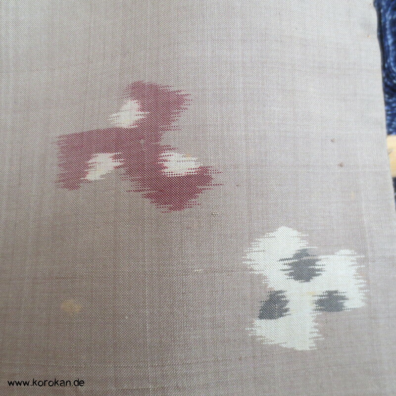 Tripod Meisen Seiden Komon Kimono
