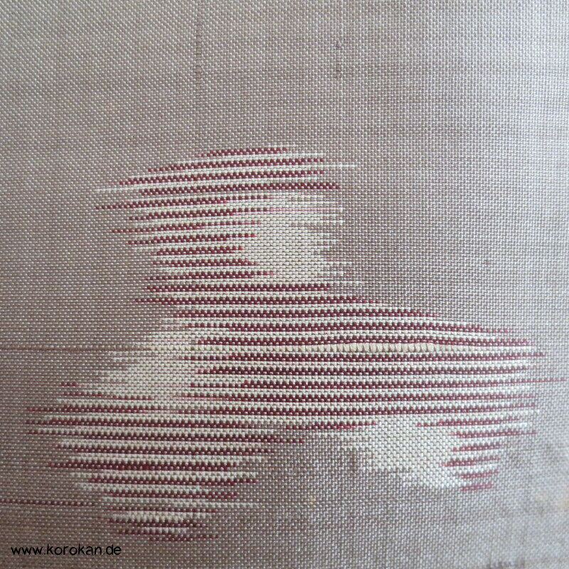 Tripod Meisen Seiden Komon Kimono