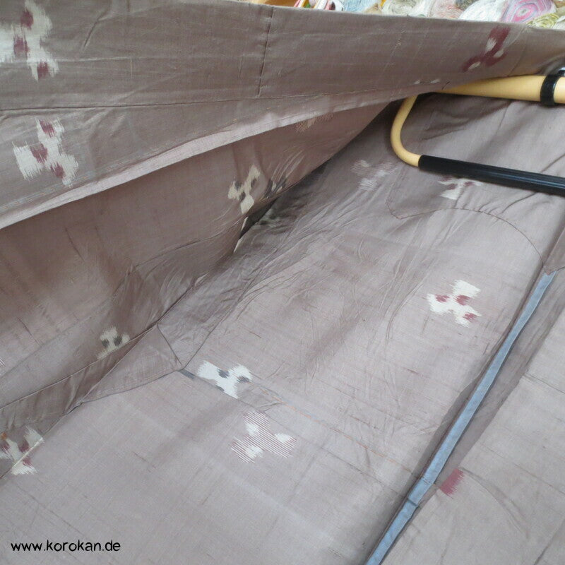 Tripod Meisen Seiden Komon Kimono