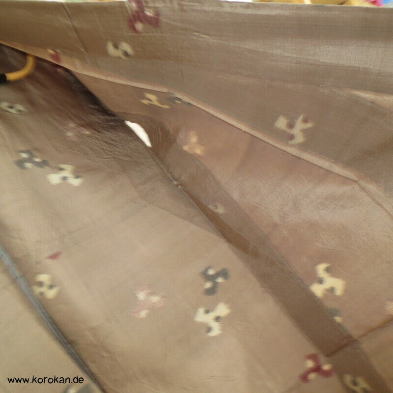 Tripod Meisen Seiden Komon Kimono