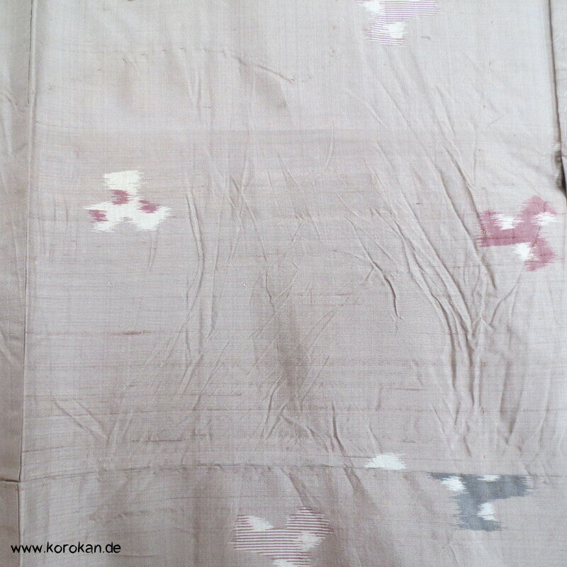 Tripod Meisen Seiden Komon Kimono