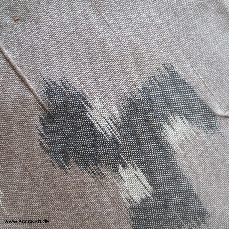 Tripod Meisen Seiden Komon Kimono