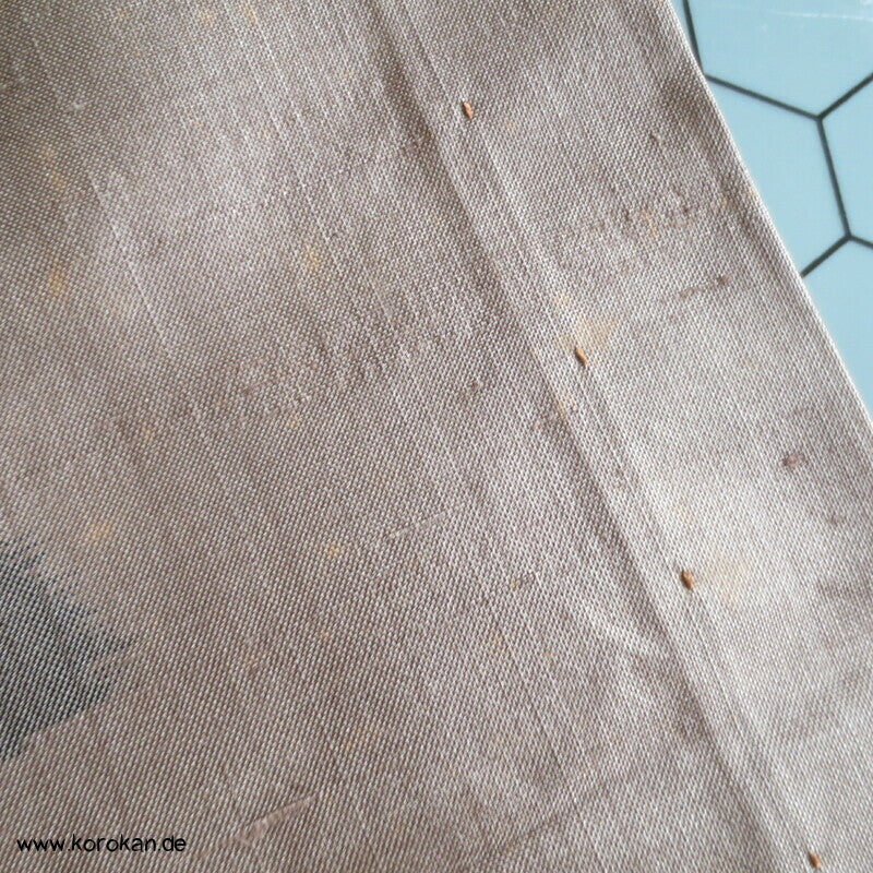 Tripod Meisen Seiden Komon Kimono