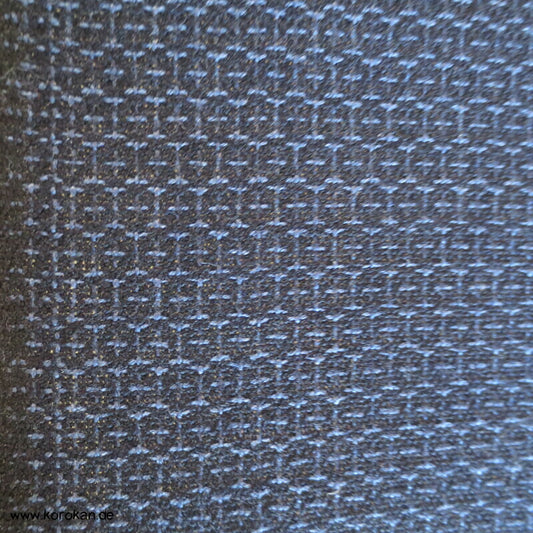 Araihari Woll Kikko Jacquard Männer Kimono Stoffrolle