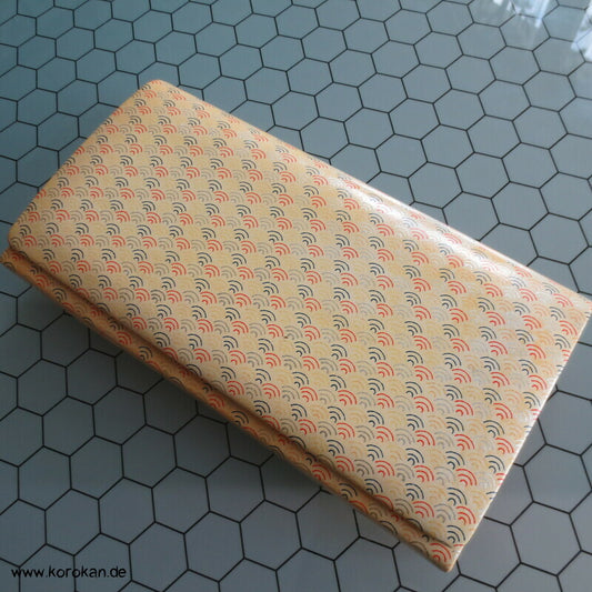 Clutch Tasche für den Kimono - glattes Material, Segaiha Wellen