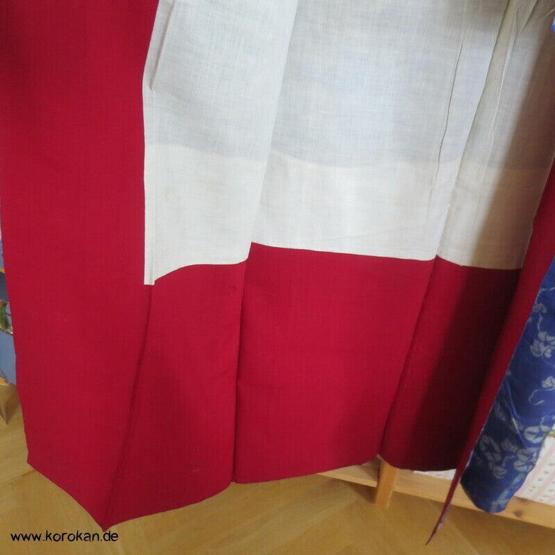 japanischer Asagao Prachtwinden Meisen Seiden Kimono