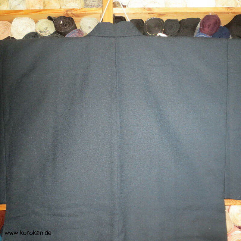 melierte Wolle Haori, Pferde + Shogi Futter, mit Himo