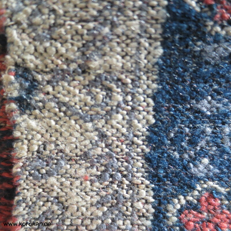 bunte Musterstreifen Jacquard Seiden Obi Stoff