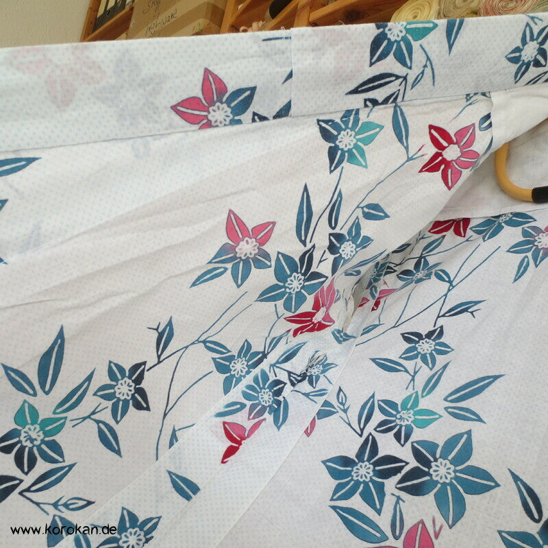 heller Blumen Yukata Baumwoll Kimono