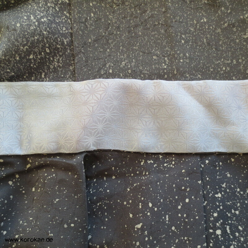 Schneegestöber homemade Juban Seidencrepe Männer Kimono
