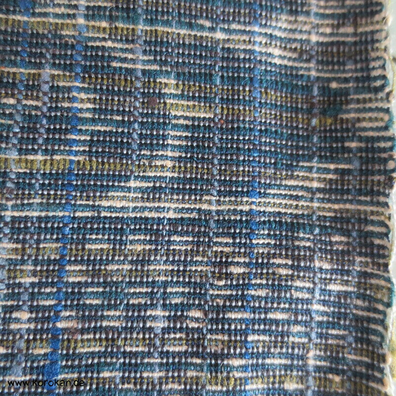 Egasumi Nebel Tsumugi Kimono Seidenjacquard