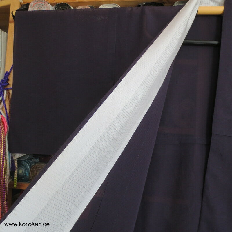 eingewebte Schmetterlinge Hitoe Kimono, Rho Seide