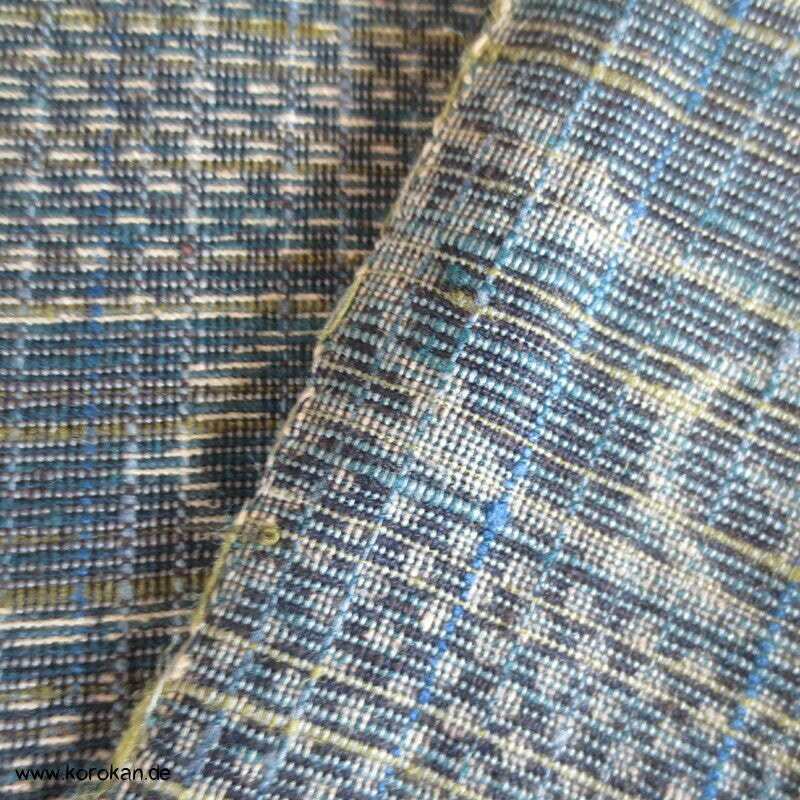 Egasumi Nebel Tsumugi Kimono Seidenjacquard