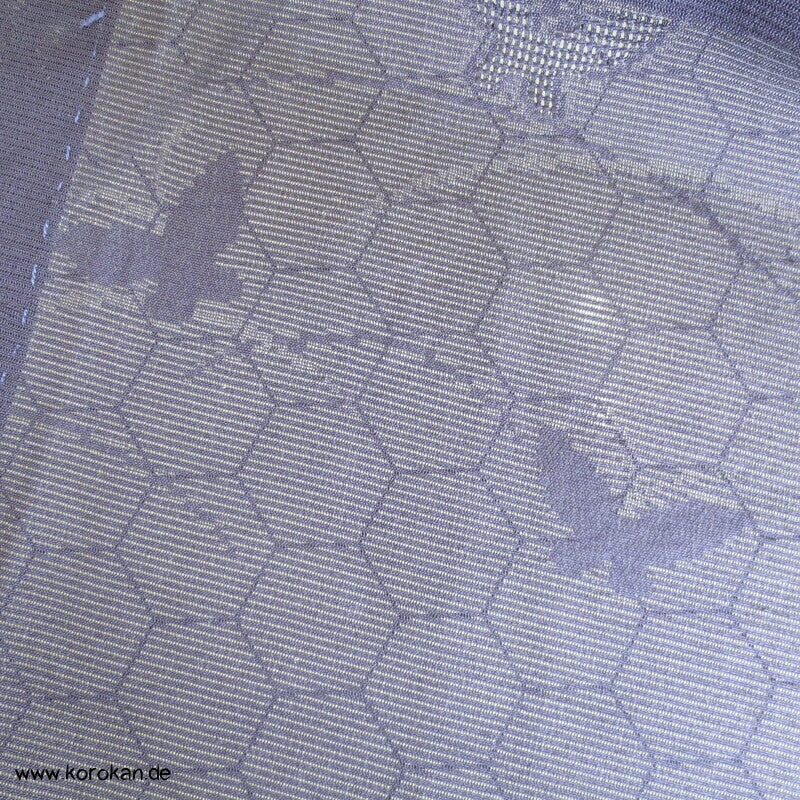 eingewebte Schmetterlinge Hitoe Kimono, Rho Seide