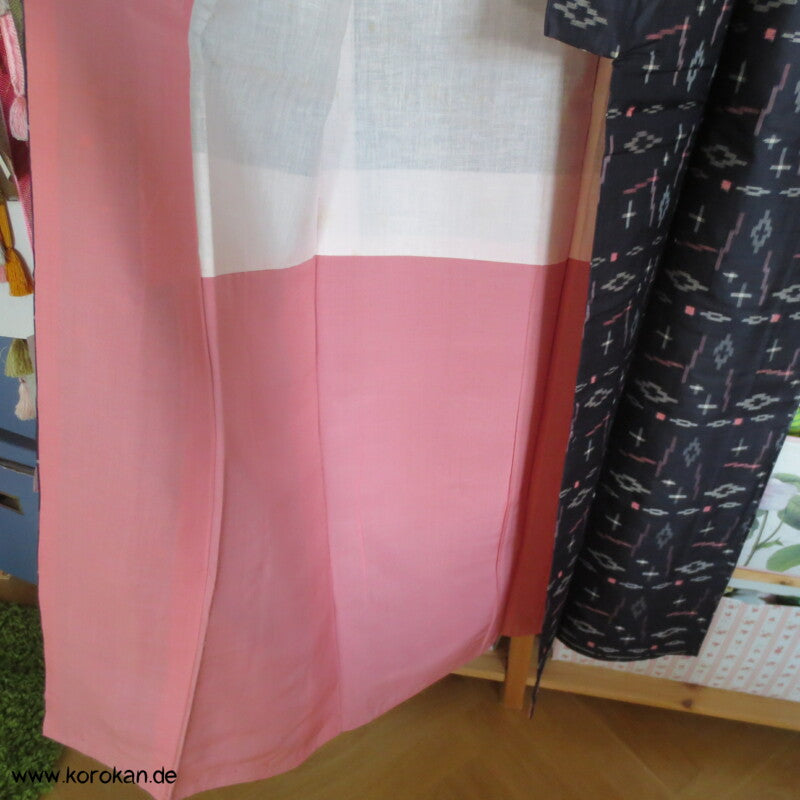 geometrischer Meisen Seiden Kimono