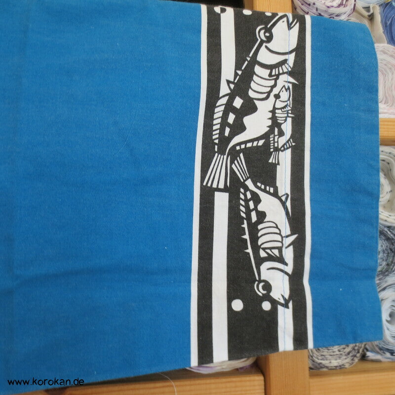 Happi Jacke, Ladenbekleidung, lustige Fische