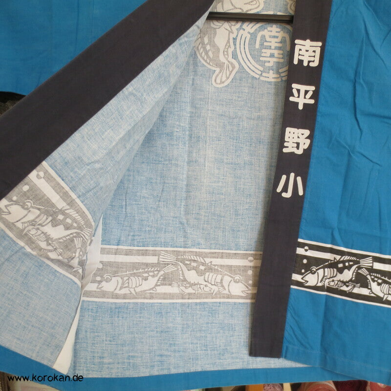 Happi Jacke, Ladenbekleidung, lustige Fische