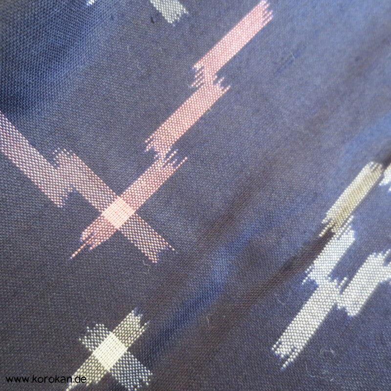 geometrischer Meisen Seiden Kimono