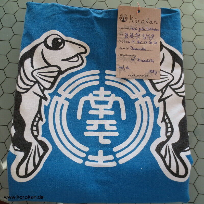 Happi Jacke, Ladenbekleidung, lustige Fische