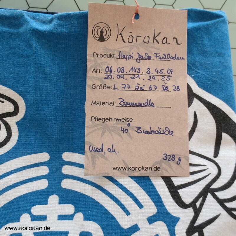Happi Jacke, Ladenbekleidung, lustige Fische