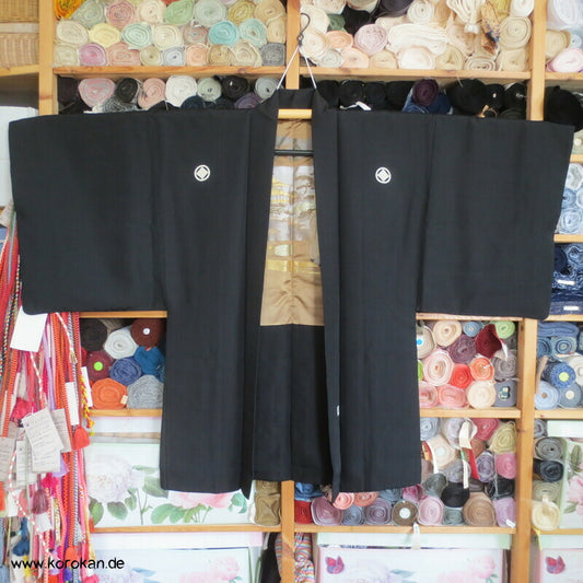 Montsuki Haori, gewebtes Bildfutter