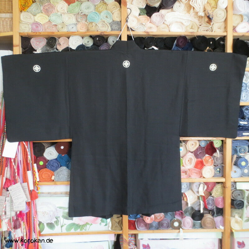 Montsuki Haori, gewebtes Bildfutter