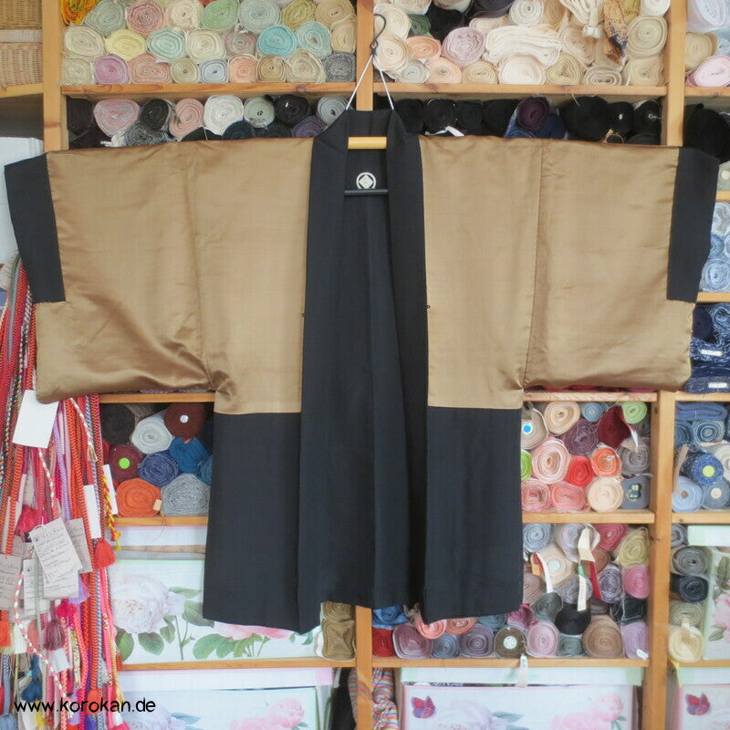 Montsuki Haori, gewebtes Bildfutter