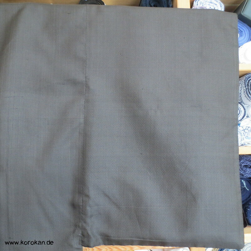 lange feinkarierte Haori Kimono Jacke
