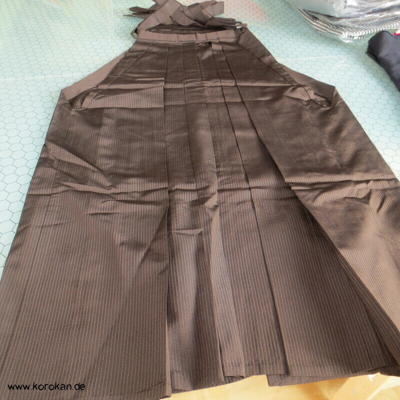 gestreift, feingemusterte Hakama - Andon - Rock - Typ