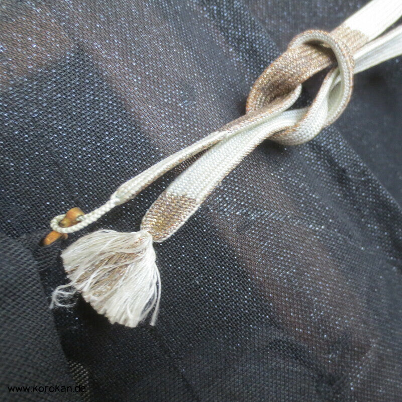 Sha Urushi Gräser Haori Kimono Jacke