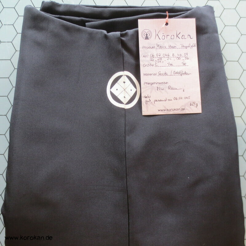 Montsuki Haori, gewebtes Bildfutter