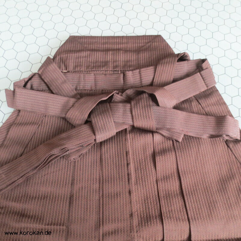 gestreift, feingemusterte Hakama - Andon - Rock - Typ