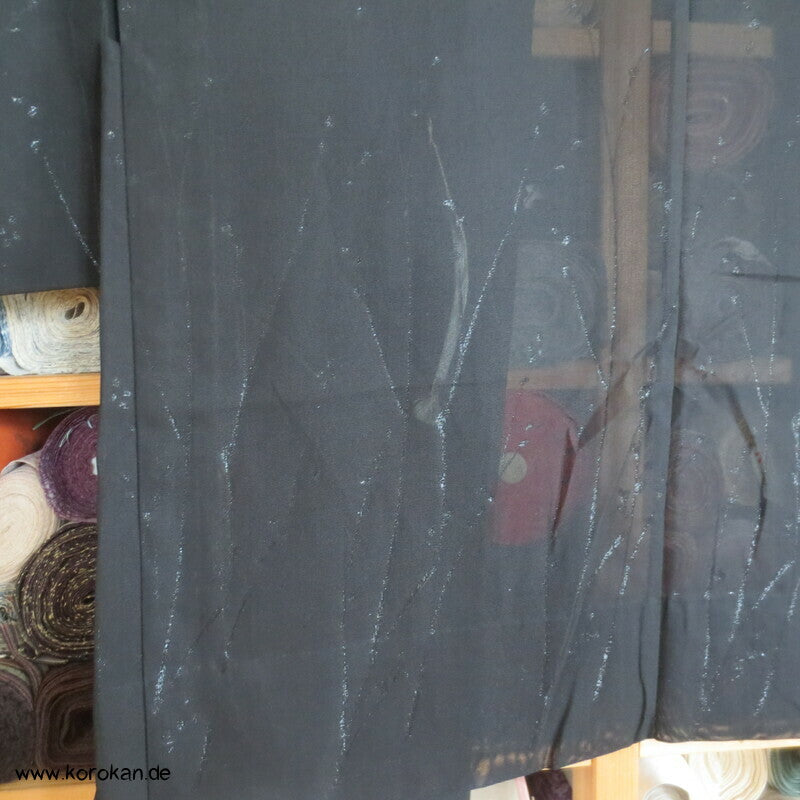 Sha Urushi Gräser Haori Kimono Jacke