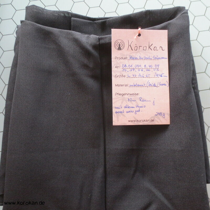 Sha Urushi Gräser Haori Kimono Jacke
