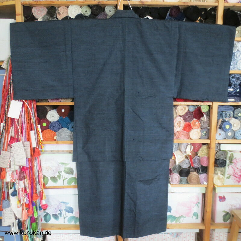 Fushi Tsumugi Ensemble, Kimono + Haori + Himo