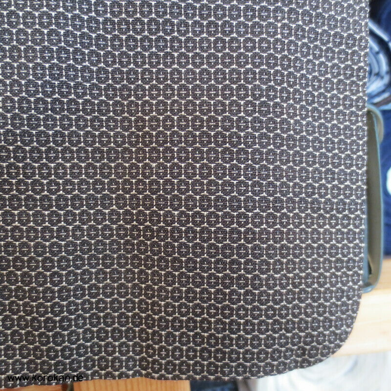 Mens Komon Kimono Wolle Seide gewebtes Kikko Muster