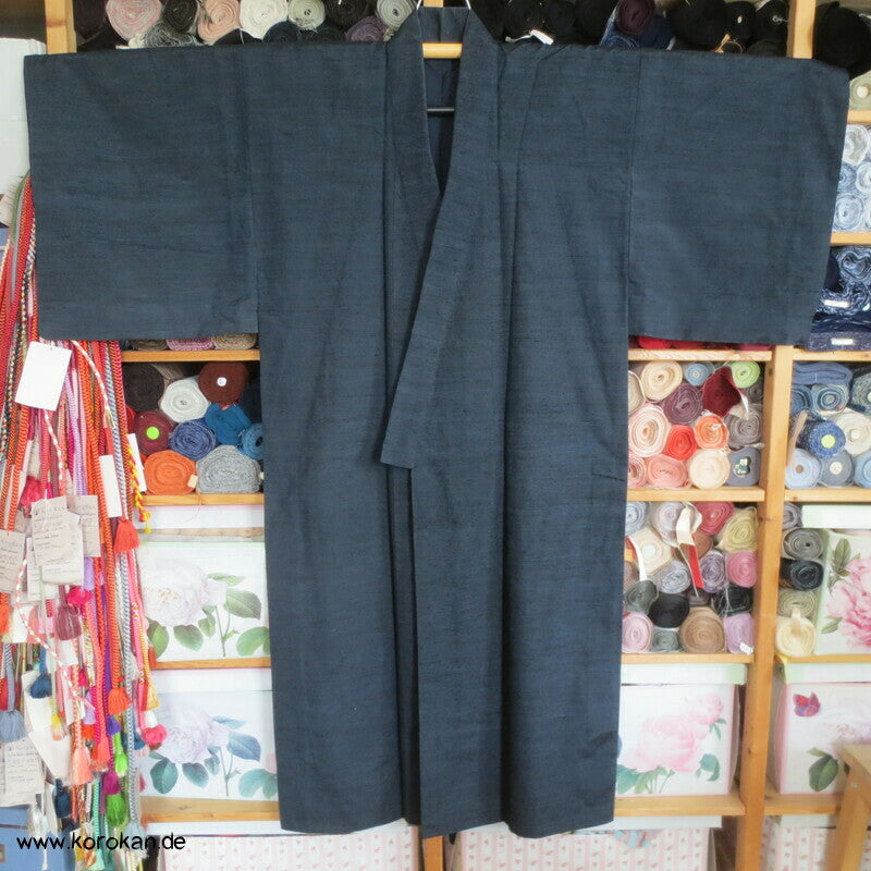 Fushi Tsumugi Ensemble, Kimono + Haori + Himo