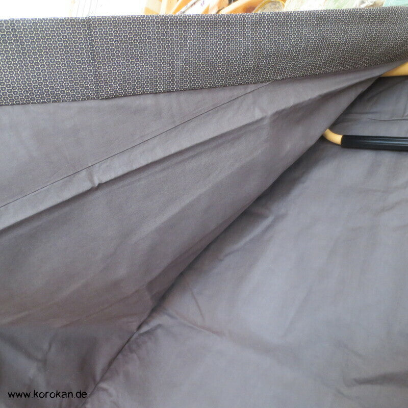 Mens Komon Kimono Wolle Seide gewebtes Kikko Muster
